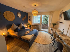 BOHO Apartment Zirbe Blue
